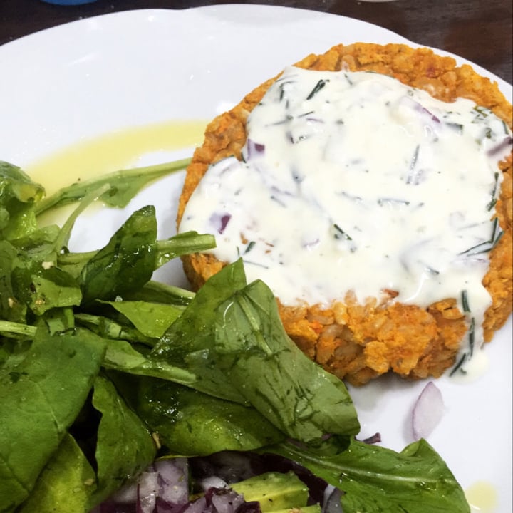 review photo of Hamburguesas Veganas Veggie Hamburguesa Veggie Zanahoria, Zapallo, Morron Y Jengibre shared by @larapallotta on 26 Oct 2020 - review