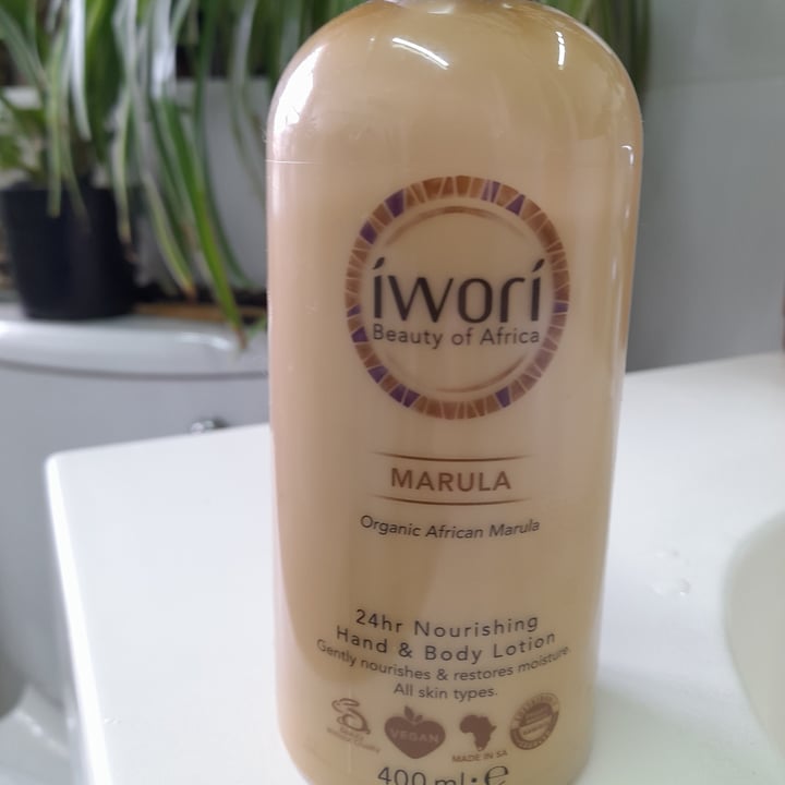 review photo of Iwori Beauty of Africa hand & body lotion shared by @earthlingkirsten on 22 Aug 2022 - review