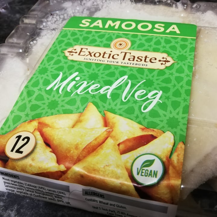 photo of Exotic taste Mixed veg samoosa shared by @agnes90 on  31 Aug 2020 - review