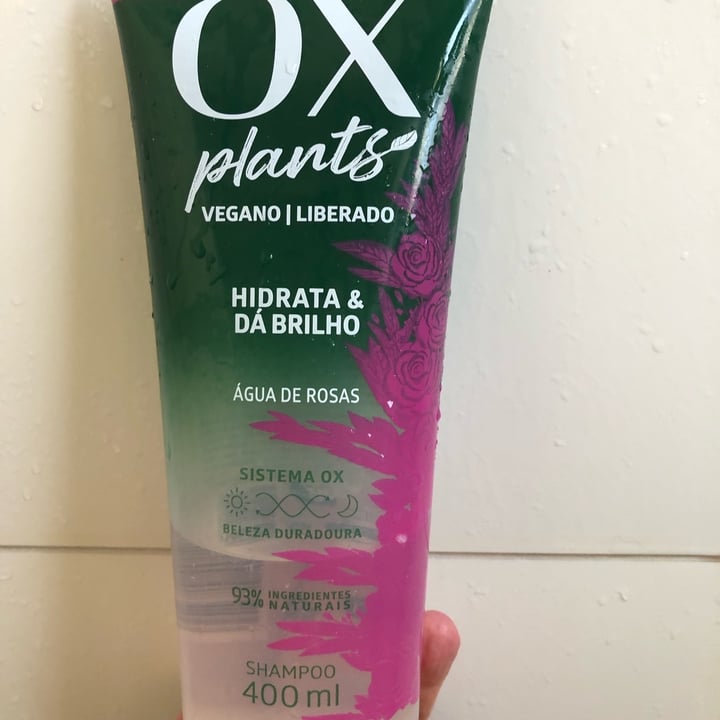 photo of Ox Agua de Rosas Shampoo shared by @paolettabrun on  06 Apr 2022 - review