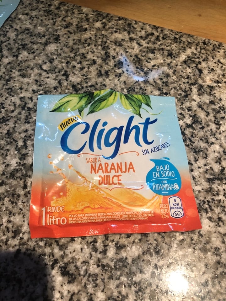 photo of Clight Jugo de naranja shared by @guadatruccolo on  15 Apr 2020 - review