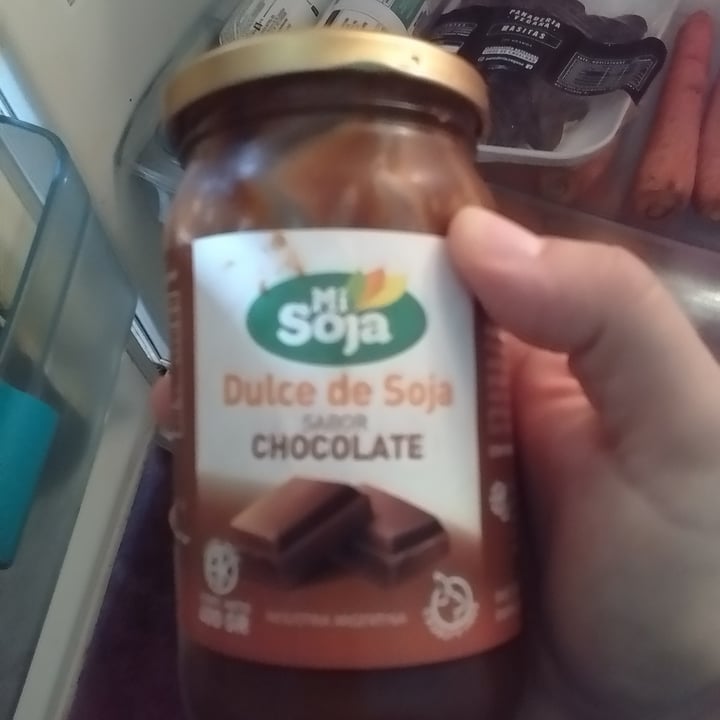 review photo of Mi Soja dulce de leche sabor chocolate shared by @almaveg22 on 22 Feb 2022 - review