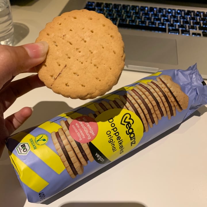 review photo of Veganz Doppelkeks Original (Biscuit Sandwiches) shared by @gymu on 12 Nov 2019 - review