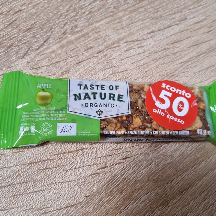 photo of Taste of Nature Barretta alla mela shared by @francy82 on  28 Oct 2021 - review