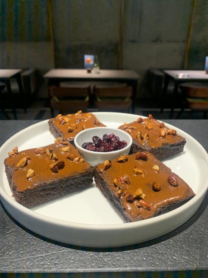 photo of AJA Fresh, Grilled & Healthy- Best Dessert Shop/Organic Food Cafe/Gluten free Food In Chandigarh Vegan almond brownie shared by @ranta on  25 Feb 2020 - review