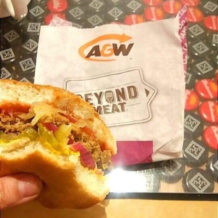 review photo of A&W Canada Beyond Meat Burger shared by @cassalyssaa on 11 Jan 2021 - review