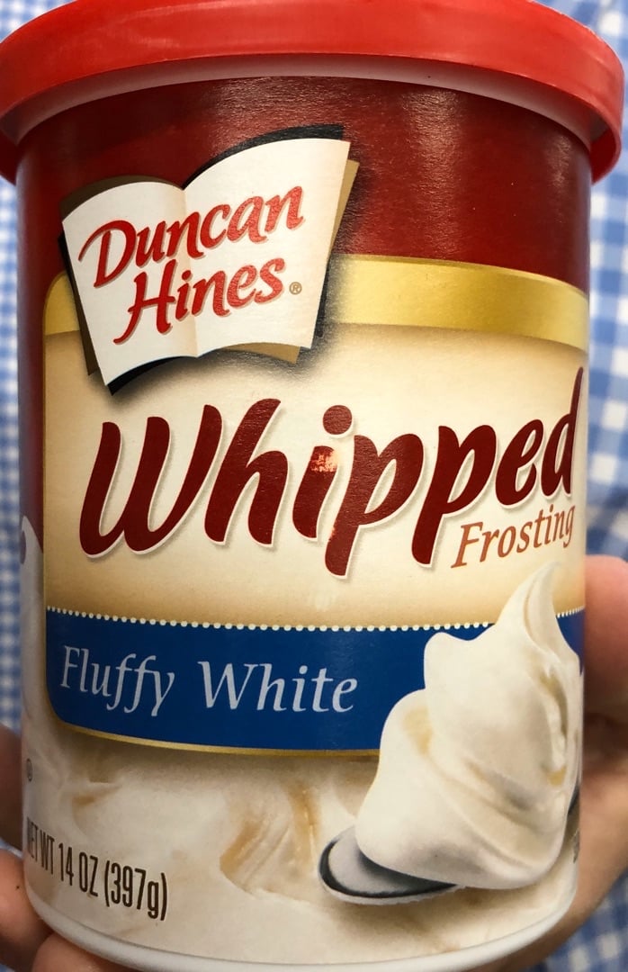 photo of Duncan Hines Vanilla Whipped Frosting shared by @shellkb1919 on  31 Dec 2019 - review