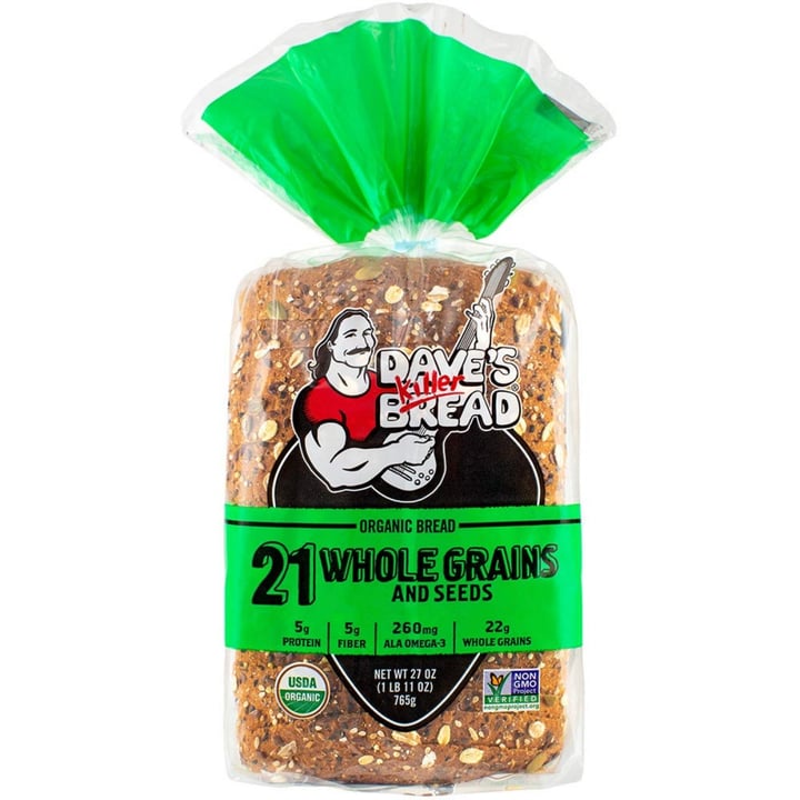 photo of Dave's Killer Bread 21 Whole Grains And Seeds Killer Breads shared by @standardavocado on  26 Oct 2022 - review