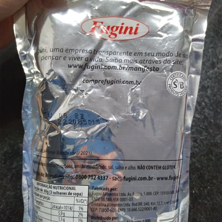 review photo of Fugini Extrato de Tomate shared by @acordeumtriz on 11 Oct 2021 - review