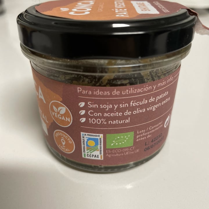 photo of Conca Pate vegetal shitake shared by @tamara-stiz on  12 Jan 2022 - review