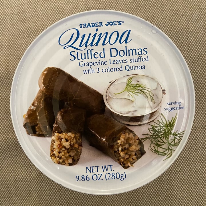 photo of Trader Joe's Quinoa Stuffed Dolmas shared by @anna-vegan2021 on  16 Apr 2022 - review