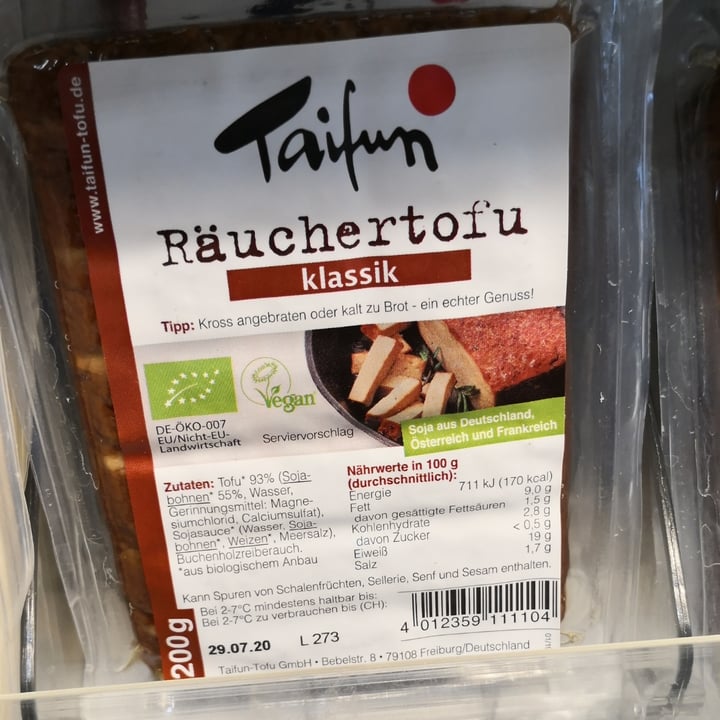 review photo of Taifun Smoked Tofu With Almonds And Sesame Seeds shared by @lifelikejay on 26 May 2020 - review