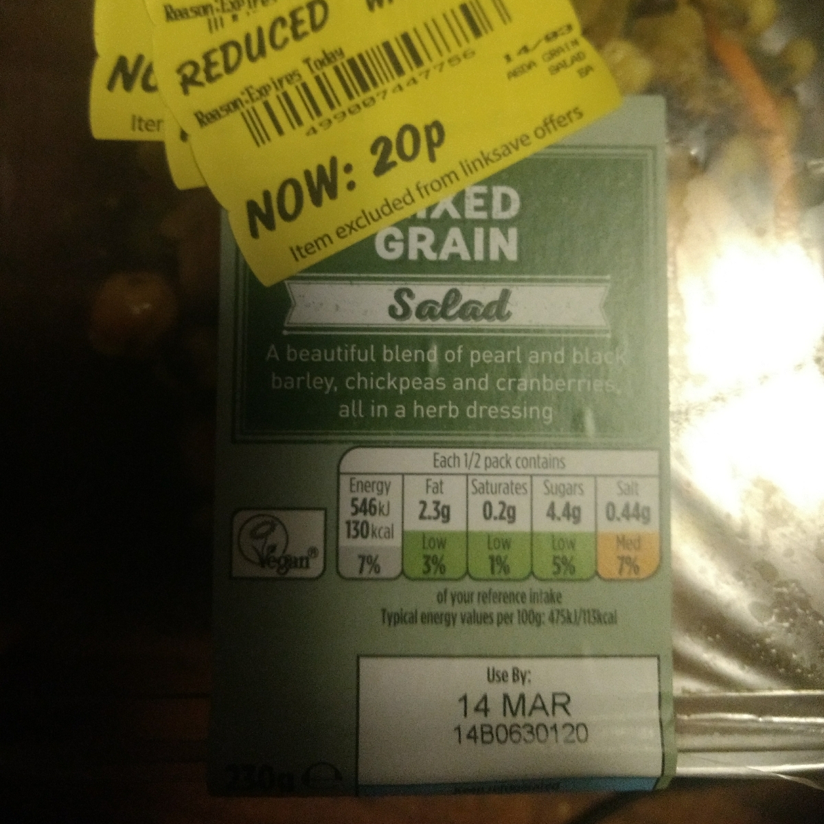 ASDA Mixed Grain Salad Reviews abillion