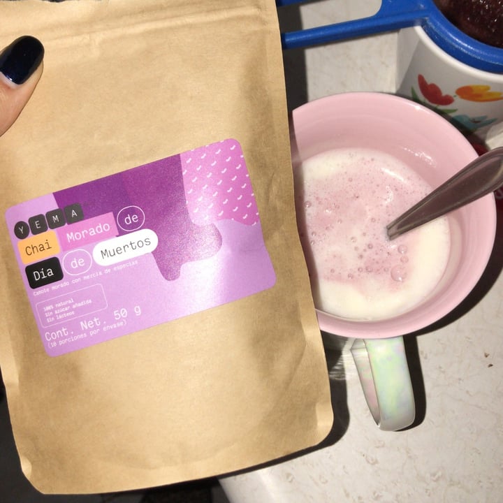 photo of YEMA Chai Morado shared by @marianavite on  28 Feb 2021 - review