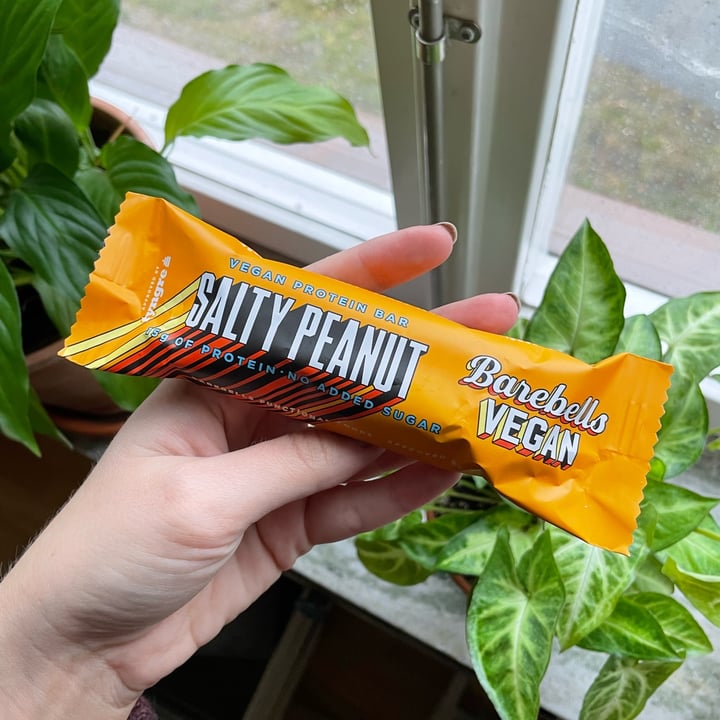 photo of Barebells Vegan Salty Peanut Protein Bar shared by @millyb on  31 Jan 2022 - review