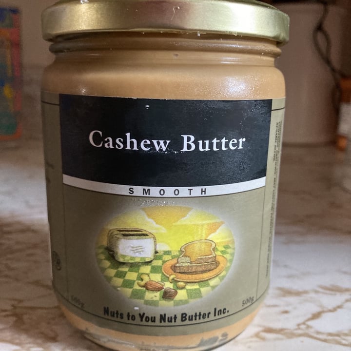 photo of Nuts to you Nut Butter Inc. Cashew Butter shared by @care on  01 Jul 2021 - review