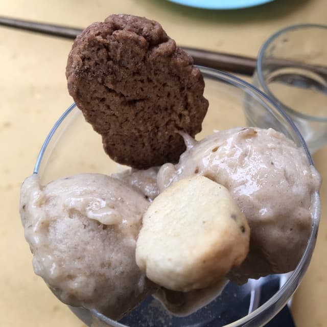 「Sorbetto Di Banana」の料理の写真