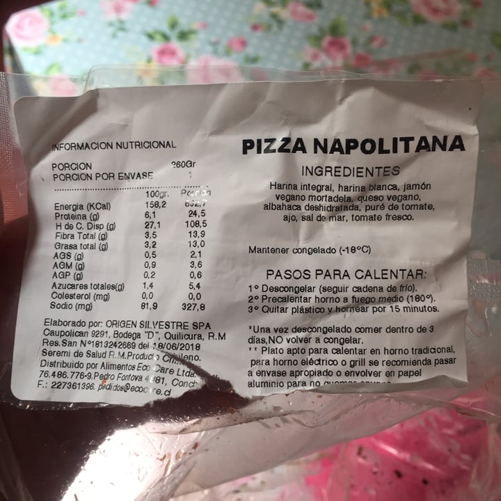 photo of Origen Os Silvestre Pizza Napolitana shared by @lyssh on  21 Mar 2021 - review