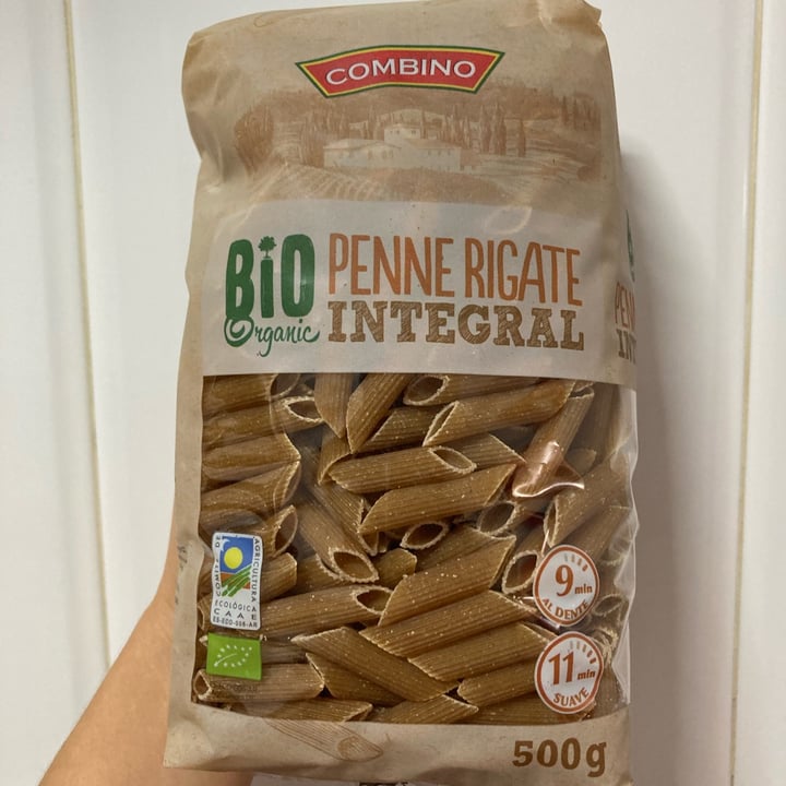 photo of Combino Bio Organic Penne Rigate Integral shared by @veganwildce on  27 Oct 2021 - review