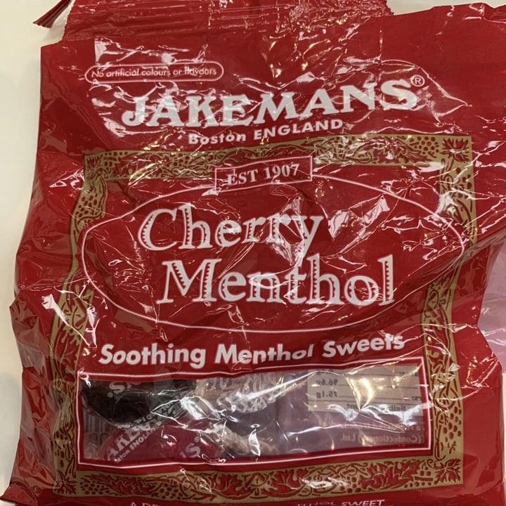 photo of Jakemans Jakemans Cherry menthol shared by @karlanicola on  22 Feb 2020 - review