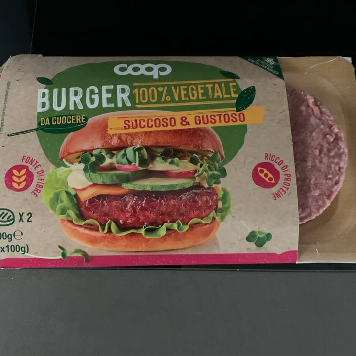 review photo of Coop Burger 100% vegetali Sucoso & Gustoso shared by @silvietta1973 on 17 May 2022 - review