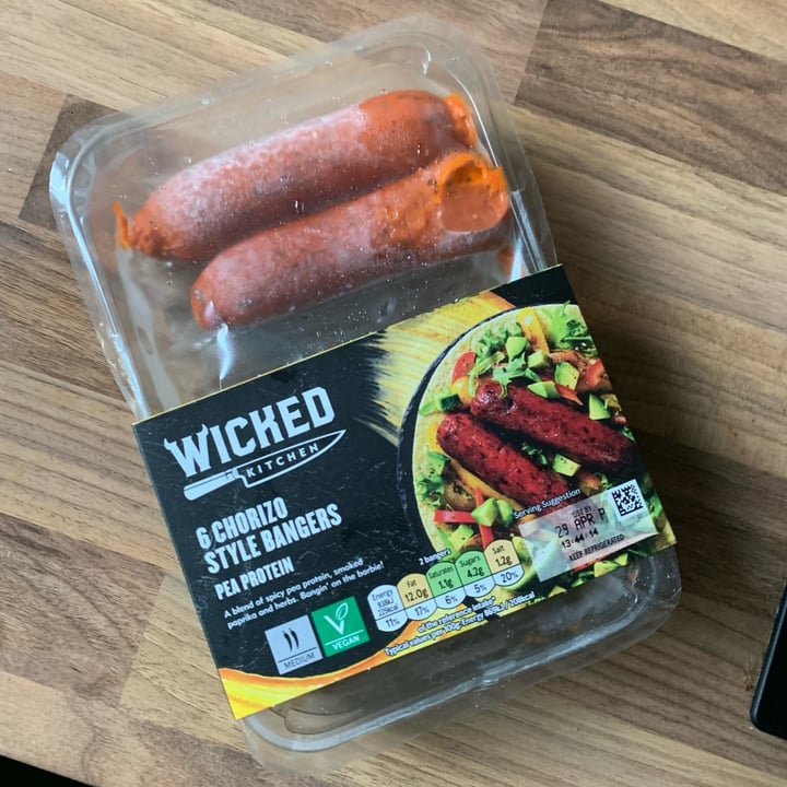 photo of Wicked 6 chorizo style bangers shared by @jashment on  01 May 2022 - review