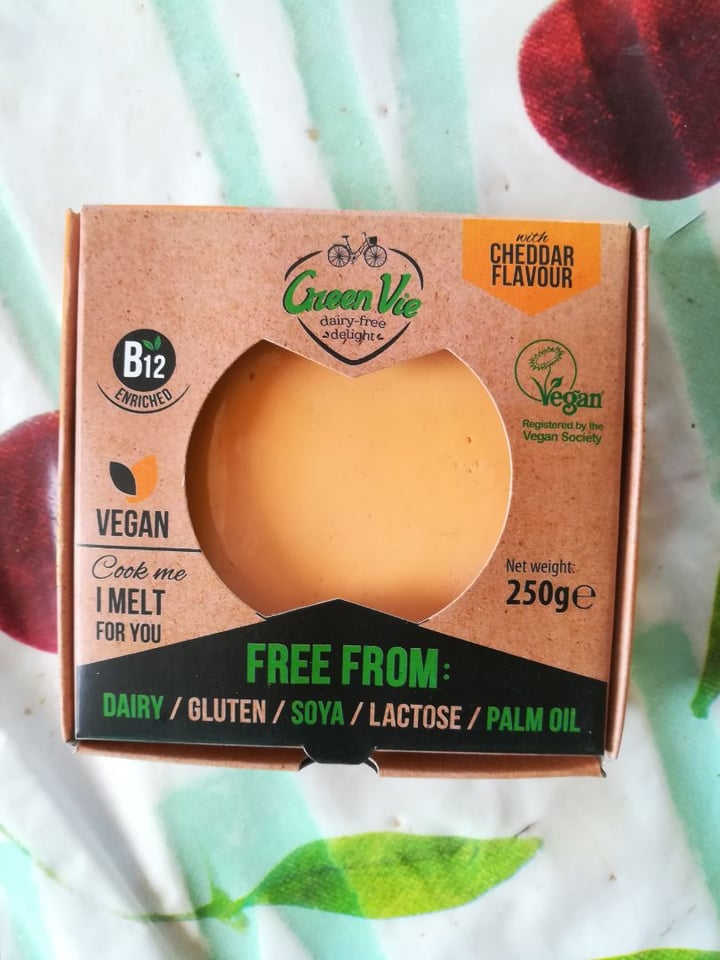 photo of GreenVie Foods Cheddar Flavour shared by @moomo on  07 Oct 2019 - review