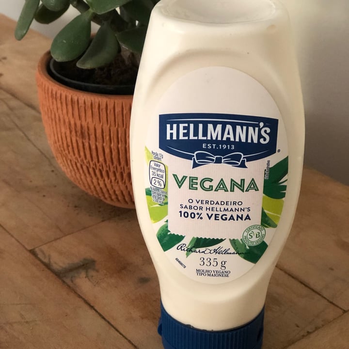 review photo of Hellmann’s Hellman’s Vegan Mayonnaise shared by @luizacastro on 15 Jul 2021 - review
