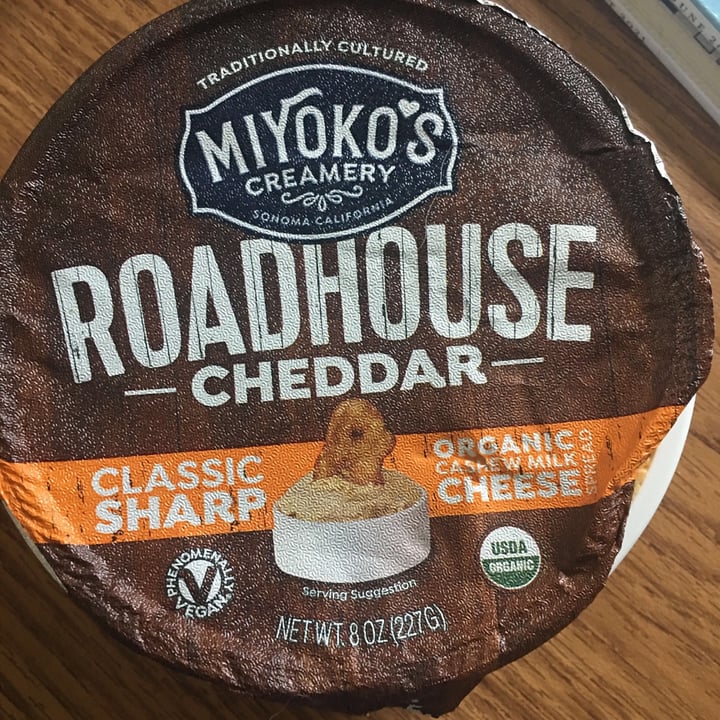 review photo of Miyoko's Creamery Roadhouse Cheddar Classic Sharp shared by @mindymarshall on 10 Aug 2021 - review