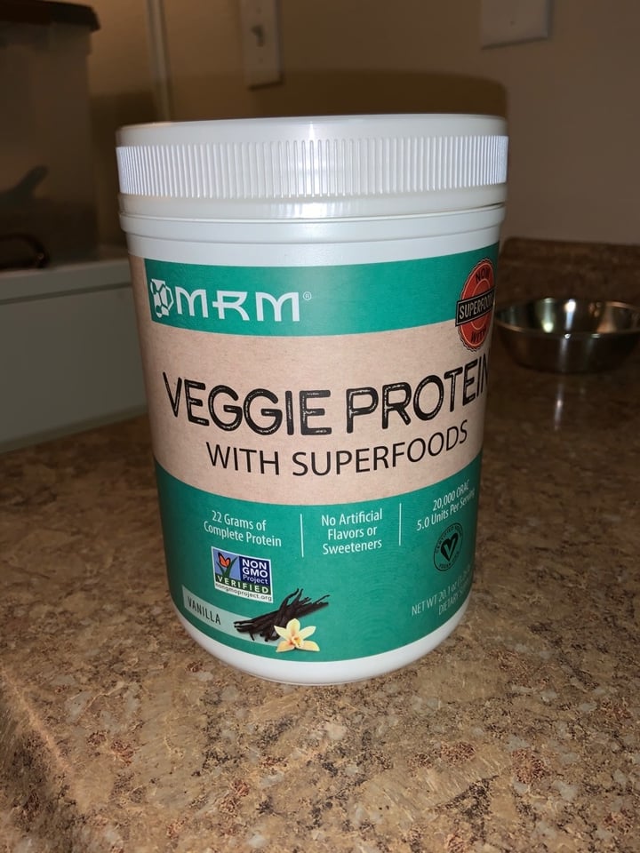 photo of MRM Nutrition Veggie Protein With Superfoods shared by @hollyamber on  22 Dec 2019 - review