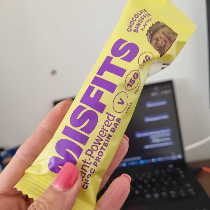 photo of Misfits Chocolate Banoffee Bar shared by @raffavegme on  28 Sep 2022 - review
