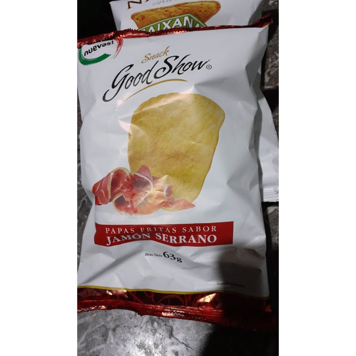 review photo of Good Show Papas Fritas Sabor Jamon Serrano shared by @nomadatrecw on 02 Dec 2021 - review
