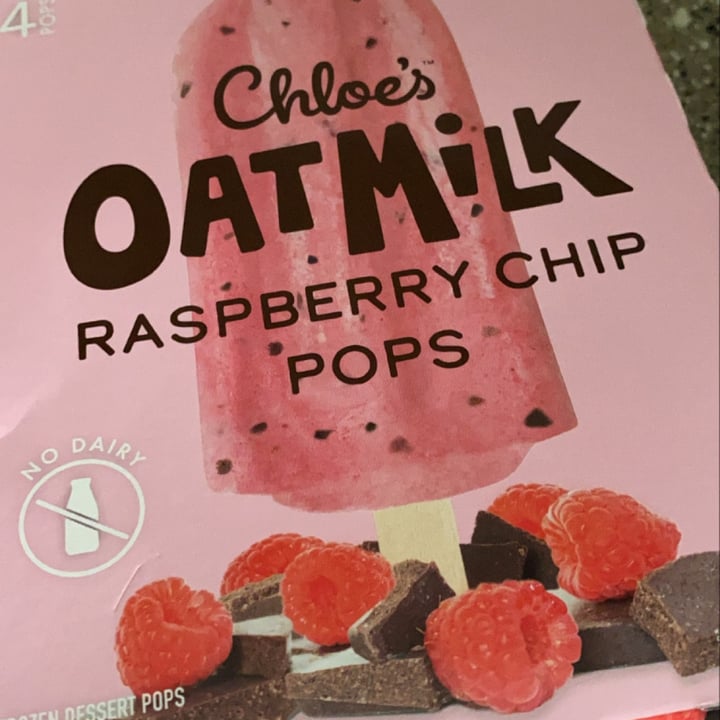 review photo of Chloe’s Pops Oat Milk Raspberry Chip Pops shared by @xbriannax on 28 Jul 2021 - review