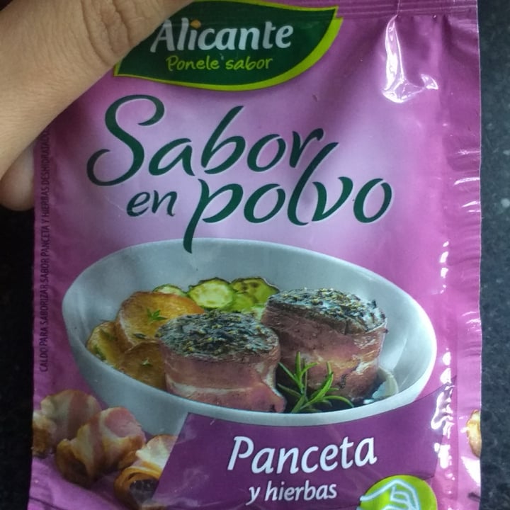 review photo of Alicante Sabor en Polvo Panceta y Hierbas shared by @meberi97 on 07 May 2020 - review