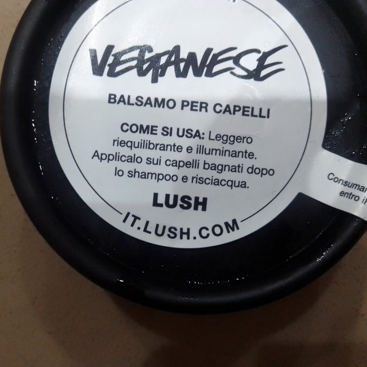 photo of LUSH Fresh Handmade Cosmetics Veganese shared by @rosymiky on  05 Nov 2021 - review