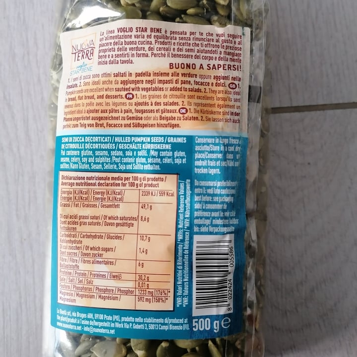 review photo of Nuova Terra Semi di Zucca shared by @shelbyblu on 10 Jun 2021 - review