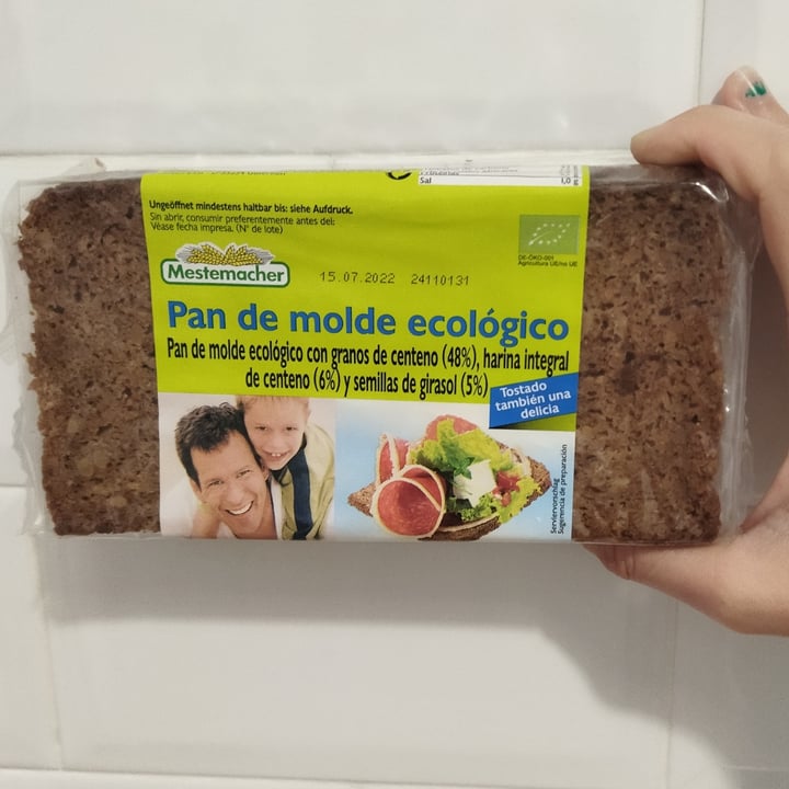 review photo of Mestemacher Pan de molde ecológico con centeno shared by @latahitiennevoyage on 23 Jun 2022 - review