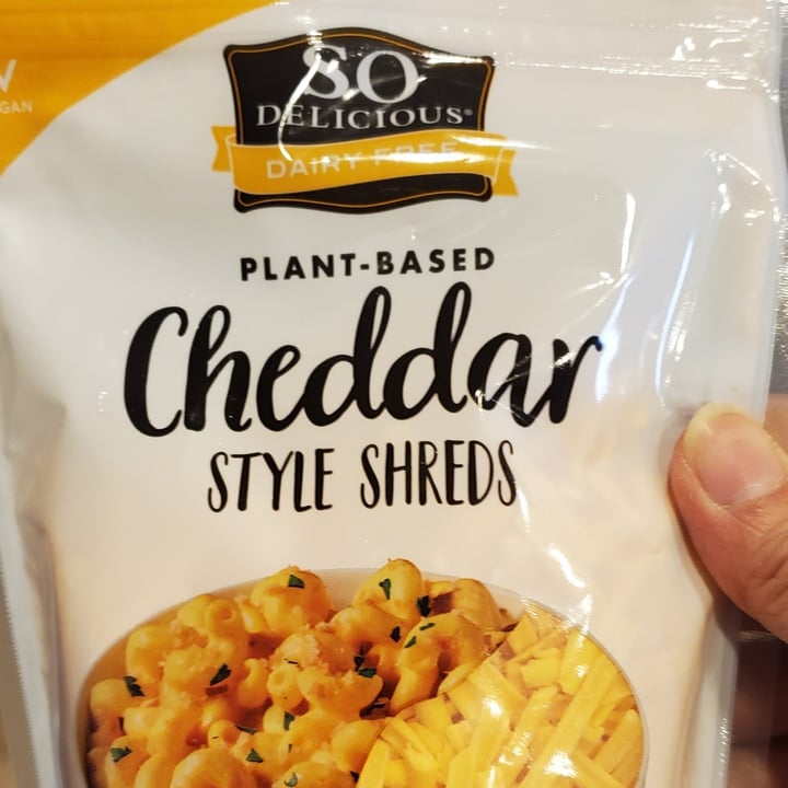 photo of So Delicious Dairy Free Cheddar Flavored Shreds shared by @annzers on  31 Jan 2022 - review