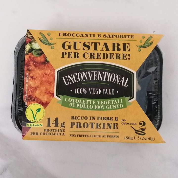 photo of Unconventional Cotolette Vegetali 0% Pollo 100% Gusto shared by @moonchildeb on  28 Sep 2022 - review