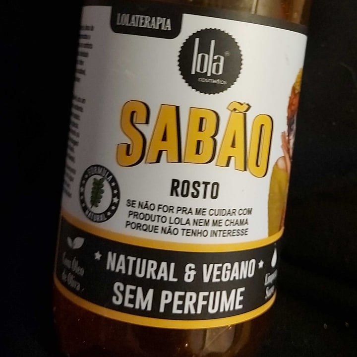 review photo of Lola Cosmetics sabão shared by @fefenanda on 11 Jun 2022 - review