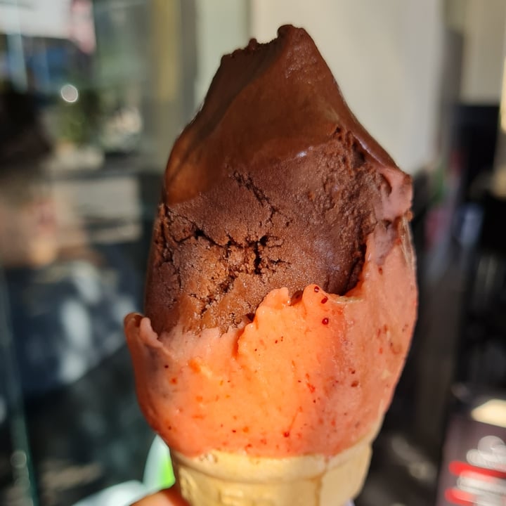 photo of Cremolatti Helado Vegano de Chocolate shared by @camilxgar on  06 Dec 2021 - review