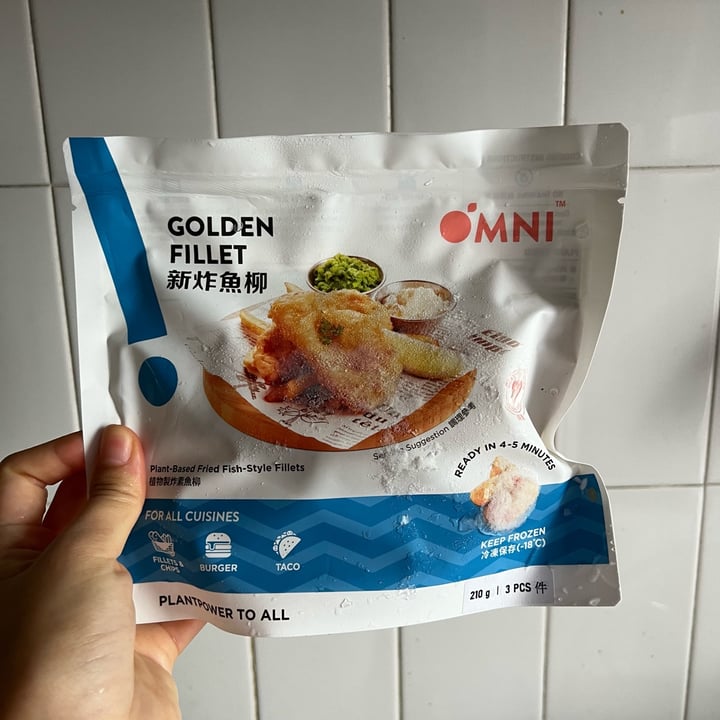 photo of OmniFoods Omni Golden Fillet shared by @consciouscookieee on  24 Apr 2022 - review
