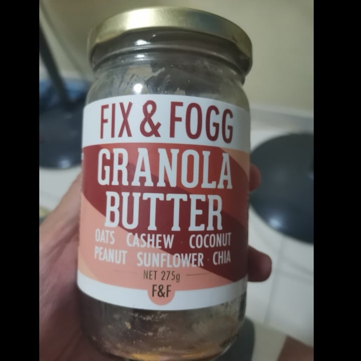 photo of Fix & Fogg Granola Butter shared by @fluffyfloofs on  28 Sep 2022 - review