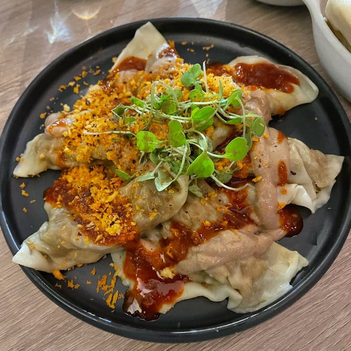 photo of Beyond Sushi (W 37th Street) Shiitake Truffle Dumplings shared by @zoeadamopoulos on  10 Oct 2021 - review