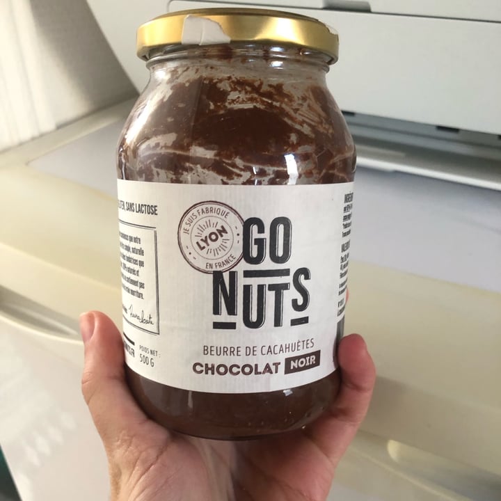 photo of Go Nuts Beurre De Cacahuètes Chocolat shared by @marionaubry on  09 Dec 2022 - review