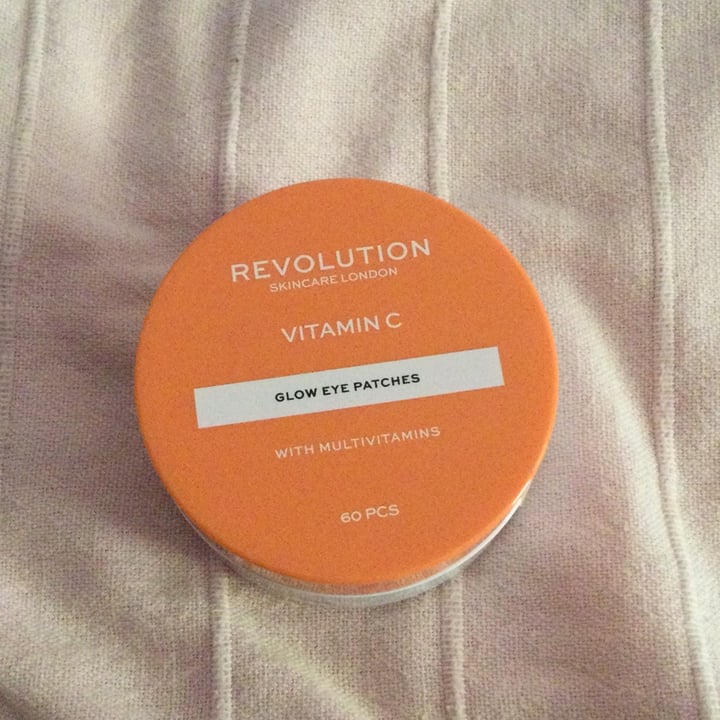 photo of Revolution Beauty glow eye patches vitamin C shared by @danielastaianoo on  30 Jun 2022 - review