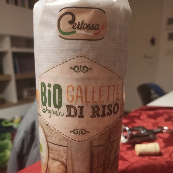 photo of Certossa Bio Gallette di Riso shared by @giuliacheru on  20 Mar 2022 - review