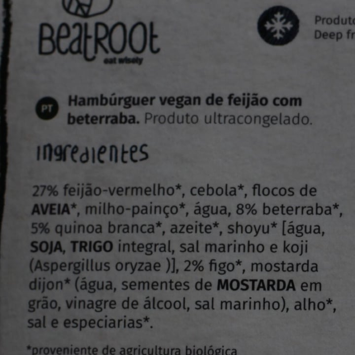 review photo of Beatroot Hambúrguer Vegan De Feijão E Beterraba shared by @cleomartins on 18 Jul 2021 - review