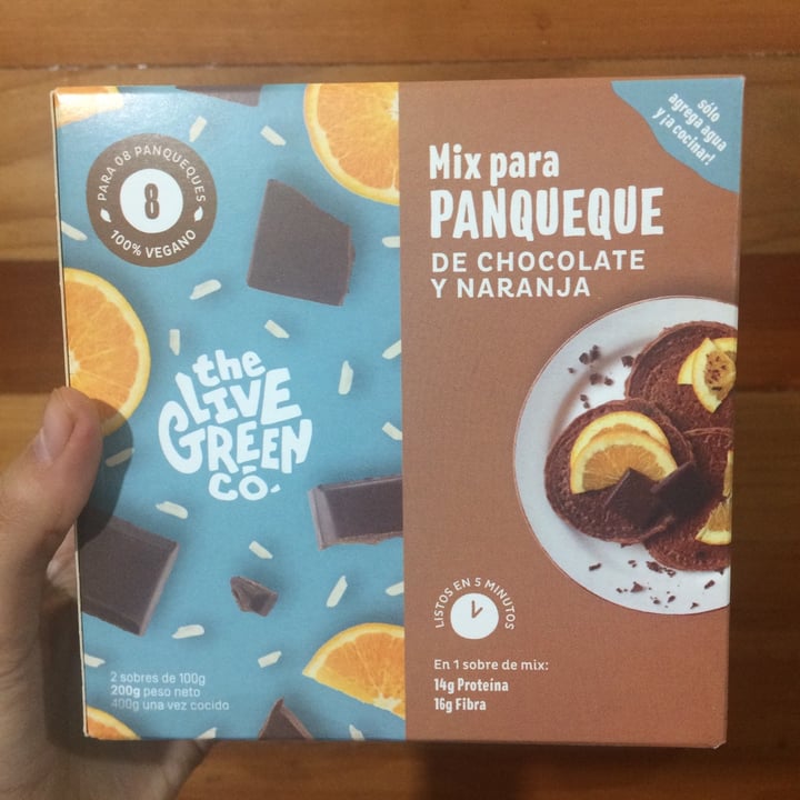 photo of The Live Green Co Mix para Panqueque de Chocolate y Naranja shared by @carormor on  14 May 2021 - review
