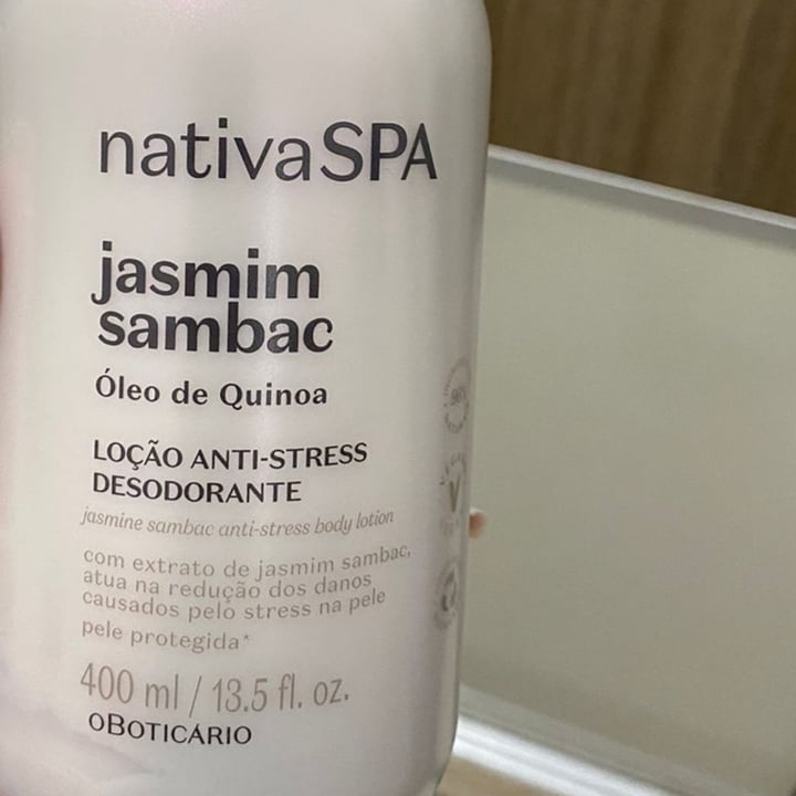 photo of Nativa Spa Jasmin Sambac Loção Desodorante shared by @dryca on  22 Jun 2022 - review